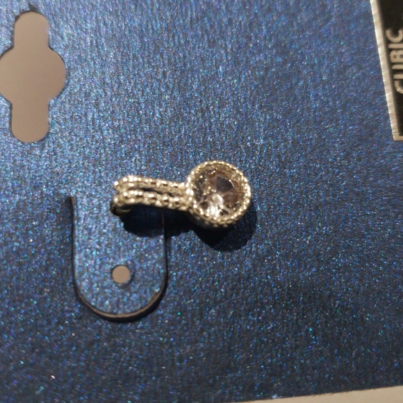 Cubic Zirconia Drop Earrings for Sensitive Ears – Nickel Free & Hypoallergenic - Picture 4 of 7